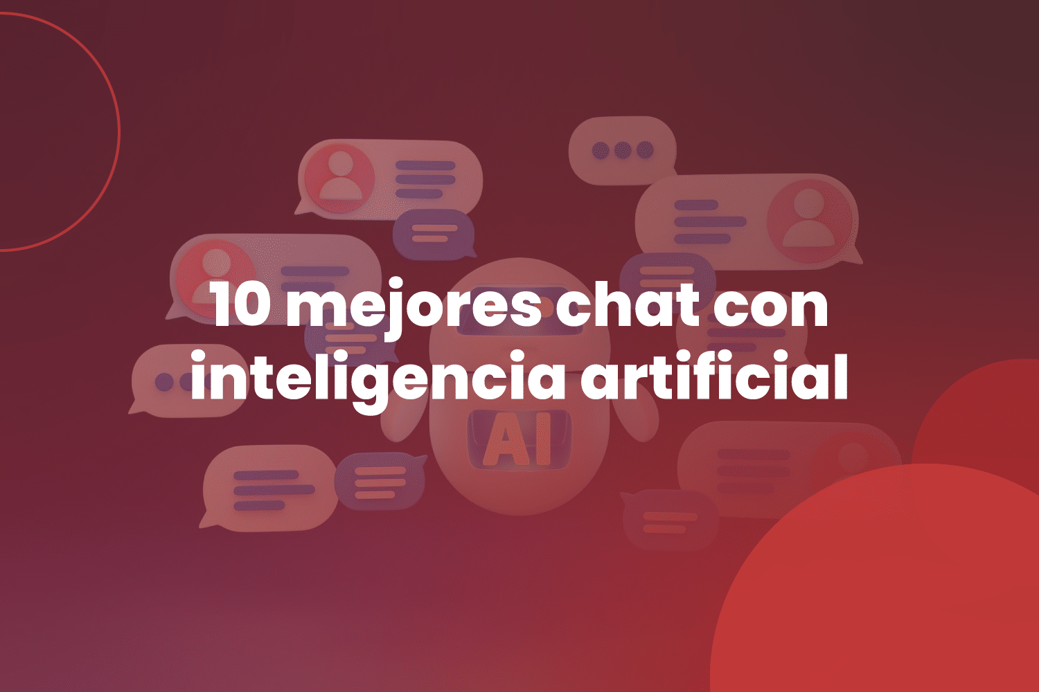 Los 10 mejores chat con inteligencia artificial